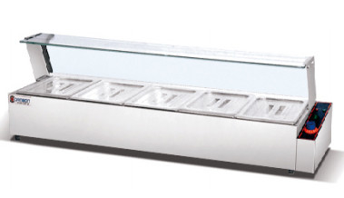 Restaurant / Hotel / Commercial Kitchen Commercial Cooking Equipment With High Voltage Electric Bain Marie