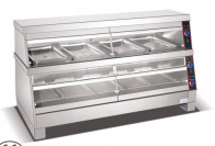 1.8KW Warming Showcase For Improving Customer Satisfaction And Retention