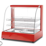 Features In Order To Facilitate Customers To Choose Food Warming Showcase