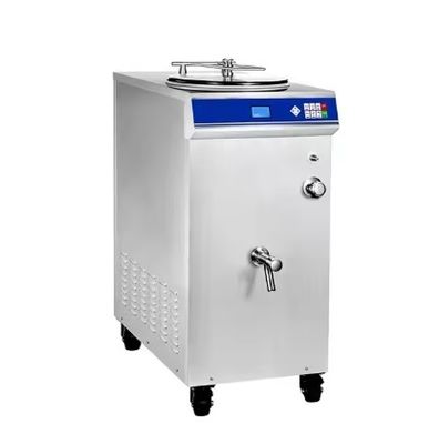 Commercial  Stainless Steel Ice Cream Machine With Wheels
