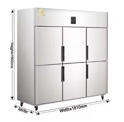 Stainless Steel Industrial Refrigeration Equipment for Hotels and Commercial