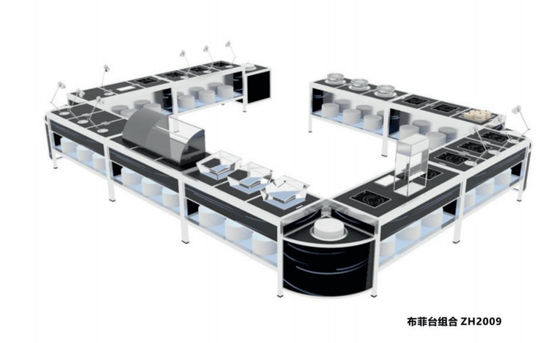 Load Capacity ≥200kg Industrial Hospitality Equipment Table Height 85-110cm Bar / 70-80cm Dining Table For Industrial