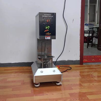 High Quality Stainless Steel Coconut Brown Skin Shell Removing Peeler Machine Young Coconut Peeling Machine
