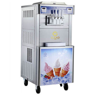 Softy Ice Cream Machine Competitive Price Industrial Ice Cream Machine Commercial 3 Flavors
