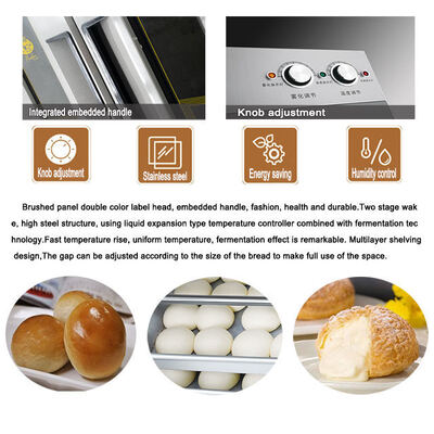 Luxury Electric 32 Tray Bread Proofer Cabinet, Robust Stable Fermentation Cabinet for Bakery | Glead