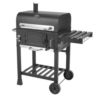 5+1Burners Char Broil Barbecue Grill Propane Gas BBQ With Side Burner Trolly Cabinet Cart Charcoal BBQ Grill Outdoor