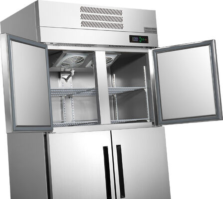 OEM ODM Movable Upright Commercial Display Refrigerator Blast Refrigerator Commercial Kitchen Refrigerator