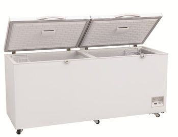 Big Capacity Stainless Steel Chest Deep Freezer Commercial Top Door Adjustable Temp