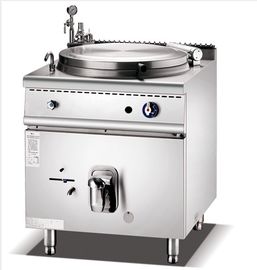 Stainless Steel Commercial Cooking Equipment Electric Gas Soup Kettle Boiling Pan