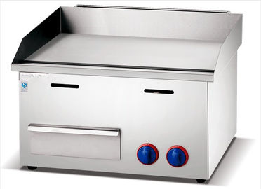 Table Top Electric And Gas Griddle / Hotel Food Service Kitchen Equipment Griddle