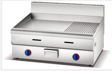 Table Top Electric And Gas Griddle / Hotel Food Service Kitchen Equipment Griddle