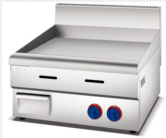 Table Top Electric And Gas Griddle / Hotel Food Service Kitchen Equipment Griddle