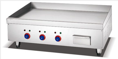 Table Top Electric And Gas Griddle / Hotel Food Service Kitchen Equipment Griddle