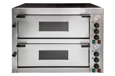Multifunctional Commercial Pizza Oven 2 Decks Mechanical Timer Control
