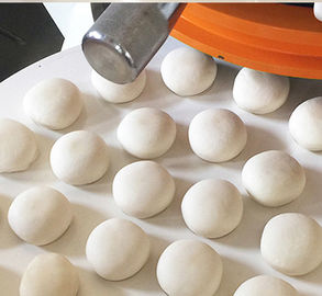 Electric Pizza Bread Making Machinery Semi Automatic Dough Divider And Rounder
