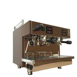 Commercial Restaurant Espresso Automatic Coffee Machine With 2 Group 9 Liters