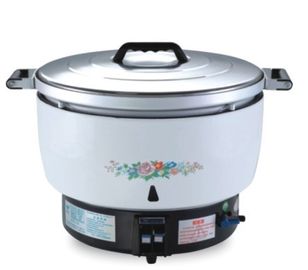 Non Stick Kitchen Cooking Equipment Commercial Gas Rice Cooker 7L 10L 15L 23L 30L