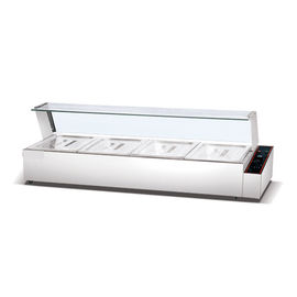 Buffet Restaurant Cooking Equipment Electric Bain Marie Food Warmer Display