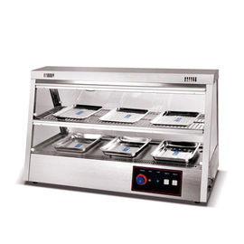 Hot Food Cases Restaurant Cooking Equipment Food Warmer Display Cabinet