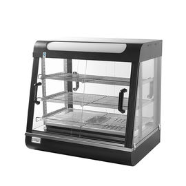 Hotel Buffet Food Warm Glass Display Showcase / Hot Food Display Cabinets