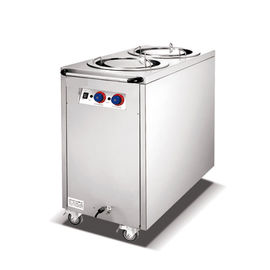 Hotel Restaurant Cooking Equipment Plate Warmer Cabinet Trolley Plate Warmer Cart