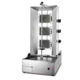 Hotel Restaurant Cooking Equipment Gas Chicken Shawarma Making Machine