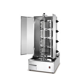 Hotel Restaurant Cooking Equipment Gas Chicken Shawarma Making Machine