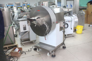 380V Fruit And Vegetable Processing Equipment Large Type Potato Chips Cutter