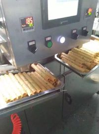 Electric Food Production Line Equipment Automatic Egg Roll Making Machine