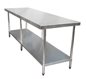 Adjustable Commercial Hotel Equipment Kitchen Stainless Steel Woking Table