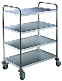 Restaurant Mobile Bakery Rack Trolley With SS Hot Pot Cart Or Dining Cart