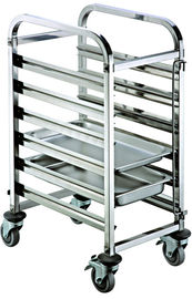 Mobile Commercial Hotel Equipment Bakery Tray Rack Trolley Stainless Steel Food Trolley