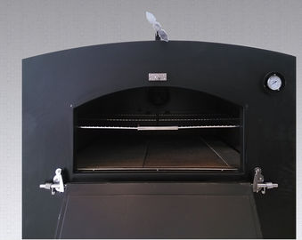 Commercial Kitchen Wood Fired Pizza Oven With Medium Gas Baking Equipment