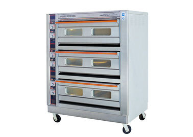 Automatic Commercial Baking Oven Electric Bread Oven One Layer Two Tray